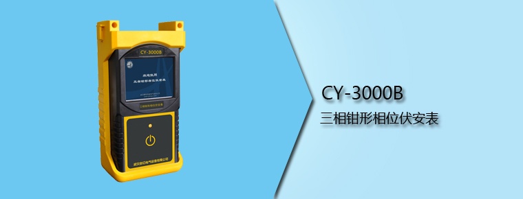 CY-3000B 三相钳形相位伏安表